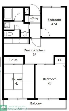セントエルモ武蔵浦和の物件間取画像